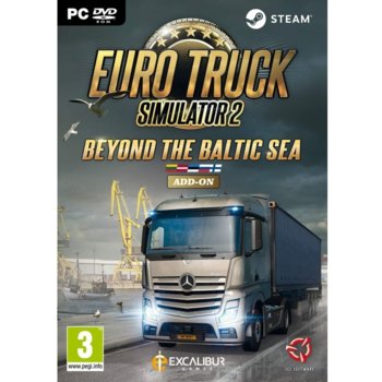 Допълнение към игра Euro Truck Simulator 2 - Beyond the Baltic Sea - Add on, за PC image