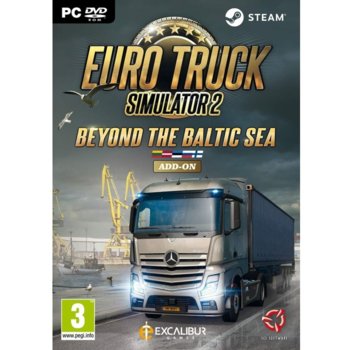 Допълнение към игра Euro Truck Simulator 2 - Beyond the Baltic Sea - Add on, за PC | JAR Computers ETS2 Beyond the Baltic Sea Add on PC