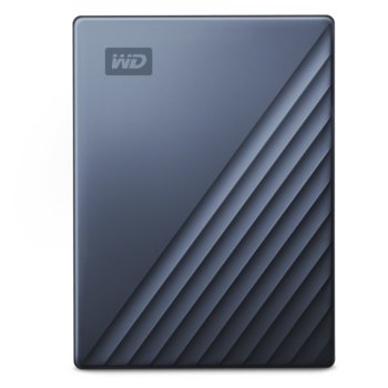 Твърд диск 2TB WD MyPassport Ultra (син), външен, 2.5" (6.35 cm), USB-C 3.0 | JAR Computers HDD 2TB USB-C MyPassport Ultra Blue WDBC3C0020BBL
