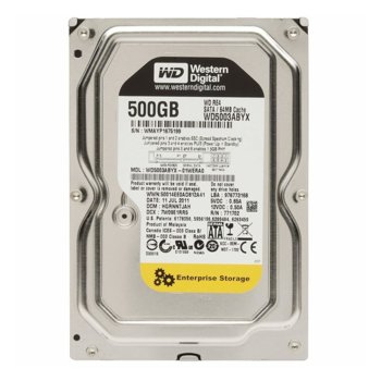 Твърд диск 500GB WD RE4 (refurbished), SATA 3Gb/s, 7200 rpm, 64MB кеш, 3.5" (8.89cm) | JAR Computers 500GB WD RE4 WD5003ABYXRE