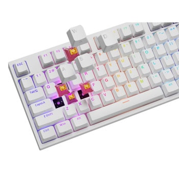 Genesis Thor 404 White Outemu switch NKG-2300