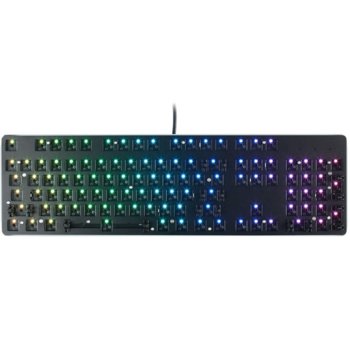 Основа за клавиатура Glorious GMMK Full-Size, механична, ANSI Layout, 1000 Hz, Cherry MX, черна | JAR Computers Механична клавиатура Glorious GMMK Full-Size черна