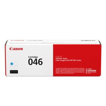 КАСЕТА ЗА Canon i-SENSYS LBP650 - Cartridge Cyan - 1249C002AA P№ CRG-046 - заб.: 2300k | JAR Computers Canon CRG-046 (1249C002AA) Cyan