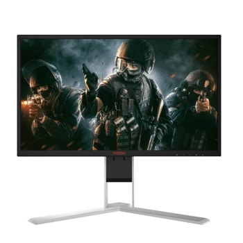 Монитор AOC AG251FZ, 24.5" (62.23 cm) TN панел, 240Hz, Full HD, 1ms, 50 000 000:1, 400 cd/m2, DisplayPort, HDMI, DVI, VGA, USB | JAR Computers AOC AG251FZ