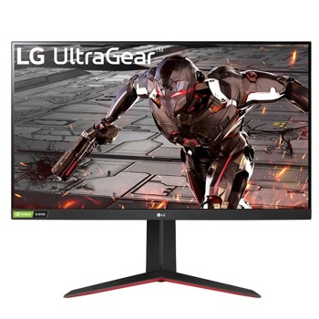 Монитор LG 32GN550-B с подарък разклонител Allocacoc Power Cube WiFi 9610, 31.5" (80.01 cm) VA панел, 165Hz, Full HD, 1ms MBR, 3000:1, 300 cd/m2, DisplayPort, HDMI | JAR Computers LG 32GN550-B_9610/DEORWF