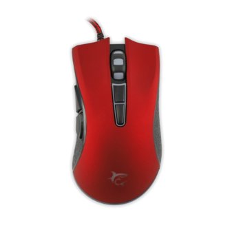 Мишка SBOX White Shark Spartacus, оптична (4800dpi), USB, червена, гейминг | JAR Computers SBOX White Shark Spartacus (GM-1601R) Red