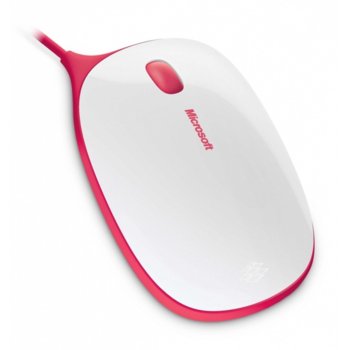 Мишка Microsoft Express Mouse, BlueTrack, бяло, USB image