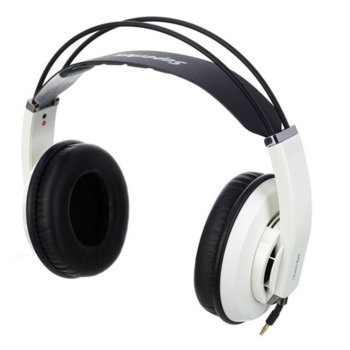 Слушалки Superlux HD 681 EVO, 50мм говорители, 3.5mm жак, сваляеми кабели, бели | JAR Computers Superlux HD 681 EVO White