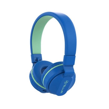 Слушалки Tellur Buddy, безжични, Bluetooth, микрофон, детски, до 25 часа време на работа, сини | JAR Computers Tellur Buddy Blue TLL511501