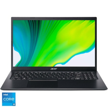 Лаптоп Acer Aspire A515-56 (NX.A18EX.007)(черен)(Мостра), четириядрен Tiger Lake Intel Core i5-1135G7 2.4/4.2 GHz, 15.6" (39.62 cm) Full HD IPS Anti-Glare Display, (HDMI), 16GB DDR4, 512GB SSD, 1x USB-C, No OS image