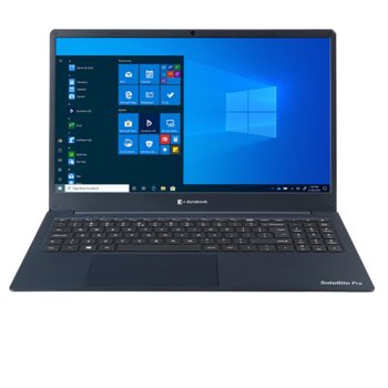 Лаптоп Dynabook Toshiba Satellite Pro C50-E-10C (PYS20E-00405RG6), двуядрен Kaby Lake Intel Core i3-8130U 2.2/3.4 GHz, 15.6" (39.62 cm) Full HD Display (HDMI), 8GB DDR4, 256GB SSD, 1x USB 3.1 (Type-C, Gen 1), Windows 10 Pro | JAR Computers Dynabook Satellite Pro C50-E-10C PYS20E-00405RG6