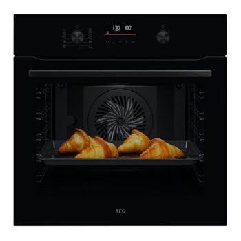 Фурна за вграждане AEG NBA5P43AK, клас A+, 71л. обем, пиролитично почистване, SteamBake, черна | JAR Computers AEG NBA5P43AK
