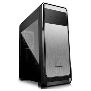 Настолен компютър PC "Crow", шестядрен Coffee Lake Intel Core i5-8400 2.8/4.0GHz, GF GTX 1050 Ti 4GB, 16GB DDR4, 2TB HDD & 250GB SSD, Free Dos | JAR Computers PC Crow