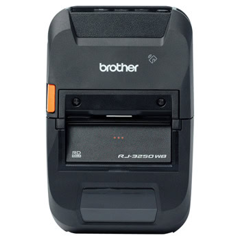Мобилен етикетен принтер Brother RuggedJet RJ-3250WBL, 203dpi, 128MB DRAM/256MB Flash памет, USB, NFC, Wi-Fi, Bluetooth | JAR Computers Brother RuggedJet RJ-3250WBL RJ3250WBLZ1