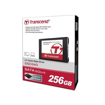 Transcend 256GB 2.5 SSD340 SATA3 Synchronous MLC
