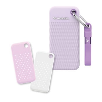 Памет SSD 1TB, Verbatim 32322, USB 3.2 Gen 2 Type-C, външна, скорост на четене и запис до 1000MB/s | JAR Computers Verbatim 1TB Pocket SSD Purple 32322