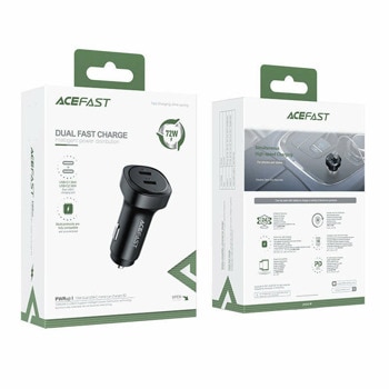 Acefast B2 Dual Car Charger 72W