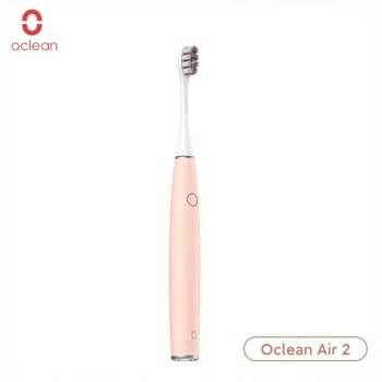 Ел. четка за зъби Oclean Air2 Smart Sonic, до 40 дни живот на батерията, 2 режима на работа, розова image