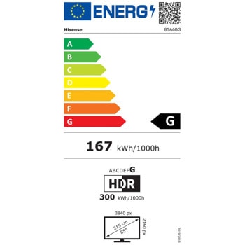 Hisense 85A6BG