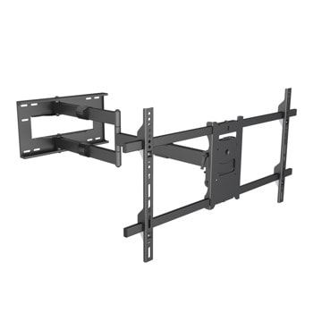 Стойка за телевизор Multibrackets MB6539, за стена, до 42-75", VESA до 800x400, до 40kg, регулируема, 2 рамена, черна | JAR Computers Multibrackets MB6539