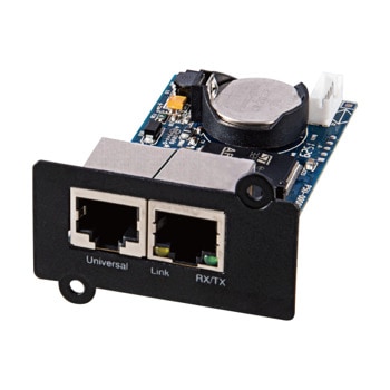 SNMP карта Njoy ACUP-SN000MP-CG01B за UPS серии Aster/Argus/Echo Pro, SNMP Card PM Lite | JAR Computers SNMP карта за UPS серии Aster/Argus/Echo Pro