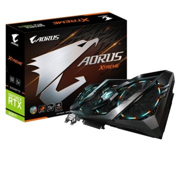 Видео карта nVidia RTX 2080 Ti, 11GB, Gigabyte Aorus Xtreme, GDDR6, 352bit, DisplayPort, HDMI, USB Type-C | JAR Computers GIGABYTE AORUS GeForce RTX 2080 Ti XTREME 11GB