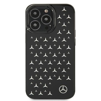 Mercedes Silver Stars Pattern Silicone Case