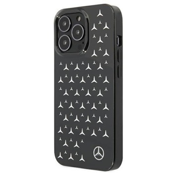 Mercedes Silver Stars Pattern Silicone