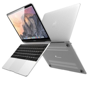 Протектор Devia Grace Shell за MacBook 12, поликарбонатов, прозрачен | JAR Computers Devia Grace Shell