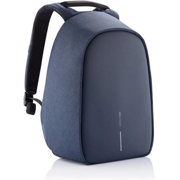 Раница за лаптоп XD Design Bobby Hero Small (P705.705), до 13.3" (33.78 cm), USB порт за зареждане, скрити джобове, без преден достъп, устойчив на прорязване материал, водоотблъскващ материал, син | JAR Computers XD Design Bobby Hero Small морскосиня P705.705