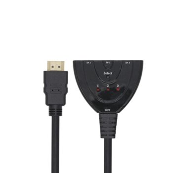 VCom HDMI Selector cable 3x1 - DD433-C