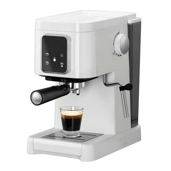 Кафемашина еспресо Finlux FEM-1697, 900W, 20 bar налягане, бяла | JAR Computers Кафемашина еспресо Finlux FEM-1697 White