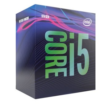 Процесор Intel Core i5-9500, шестядрен (3/4.4GHz, 9MB Cache, 1100MHz графична честота, LGA1151) BOX, с охлаждане | JAR Computers Intel Core i5-9500 BOX BX80684I59500