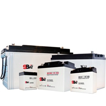 Акумулаторна батерия SBat SB12-7.2, 12V, 7.2Ah, T2 конектори image