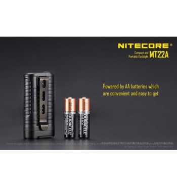 Фенер Nitecore MT22A black