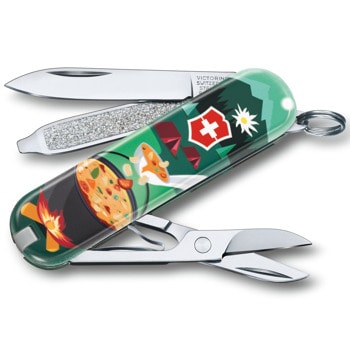 Джобен нож Victorinox Classic LE 2019 Swiss Mountain Dinner, щампа | JAR Computers Victorinox Classic LE 2019 Swiss Mountain Dinner