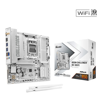 ASRock B850M Challenger WiFi White