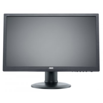 Монитор 24" (60.96 cm) AOC E2460PHU, FULL HD, 50 000 000:1, 2ms, 250 cd/m2, HDMI, DVI | JAR Computers AOC E2460PHU