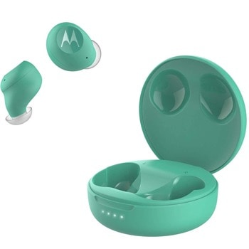 Слушалки Motorola VerveBuds 250, безжични, Bluetooth, микрофон, IPX5, зелени | JAR Computers Motorola VerveBuds 250 Green