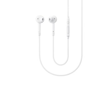 Слушалки за Samsung Galaxy S6, тип "тапи", бели | JAR Computers Samsung Galaxy S6 Hybrid Earphone White