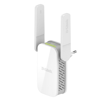 Range Extender/Репитер D-Link AC1200 DAP-1610, 2.4GHz (300Mbps)/5GHz (866Mbps), 1x LAN100, 2x външни антени | JAR Computers D-Link AC1200 DAP-1610/E