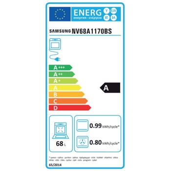 Фурна за вграждане Samsung NV68A1170BS/OL