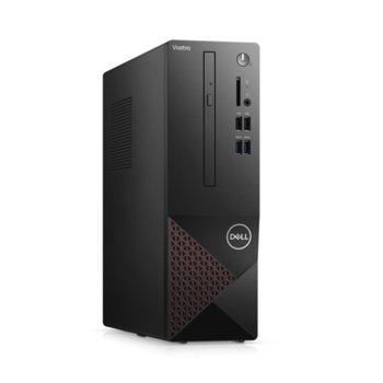 Настолен компютър Dell Vostro 3681 SFF (N207VD3681EMEA01_2101_1), шестядрен Comet Lake Intel Core i5-10400 2.9/4.3 GHz, 8GB DDR4, 256GB SSD, 4x USB 3.2 Gen 1, клавиатура и мишка, Windows 10 Pro | JAR Computers Dell Vostro 3681 SFF N207VD3681EMEA01_2101_1