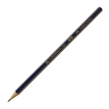 Молив Faber-Castell Goldfaber 1221, дебелина на линията 2 mm, твърдост H, син | JAR Computers Faber-Castell Молив Goldfaber 1221 H