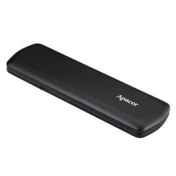 Памет SSD 250GB Apacer AS721, външна, USB 3.2 Type C, скорост на четене 530MB/s, скорост на запис 500MB/s | JAR Computers Apacer AS721 250GB USB 3.2 SSD