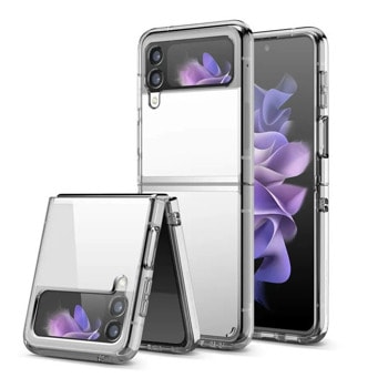 Hybrid Case за Samsung Galaxy Z Flip 3 прозрачен