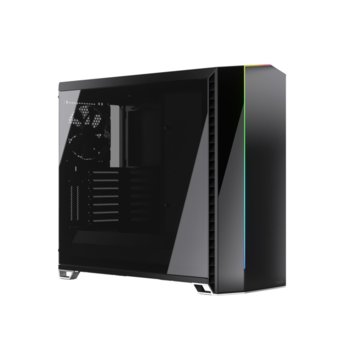 Кутия Fractal Design Vector RS Dark Tempered Glass, EATX (up to 285 mm wide)/ATX/mATX/ITX, USB 3.1 Gen 2 Type-C, черна | JAR Computers Fractal Design Vector RS Dark Tempered Glass