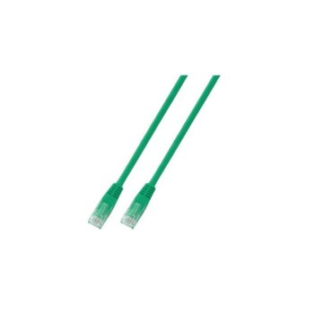 Пач кабел UTP EFB Elektronik, 1m, Cat 5E, пач-кабел, зелен | JAR Computers EFB Elektronik RJ45 U/UTP Cat.5e 1m green K8093.1