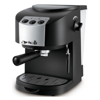 Кафемашина еспресо Arielli KM-130BS, 1050W, 1.5 л. воден резервоар, 15 бара налягане, черна | JAR Computers Arielli KM-130BS