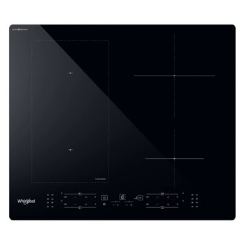 Индукционен плот за вграждане Whirlpool WL B4060 CPNE, 4 нагревателни зони, 6th Sense, Flexi Cook, черен | JAR Computers Whirlpool WL B4060 CPNE